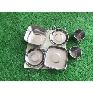 BỘ NỒI DÃ NGOẠI 6 MÓN CAMELWILL