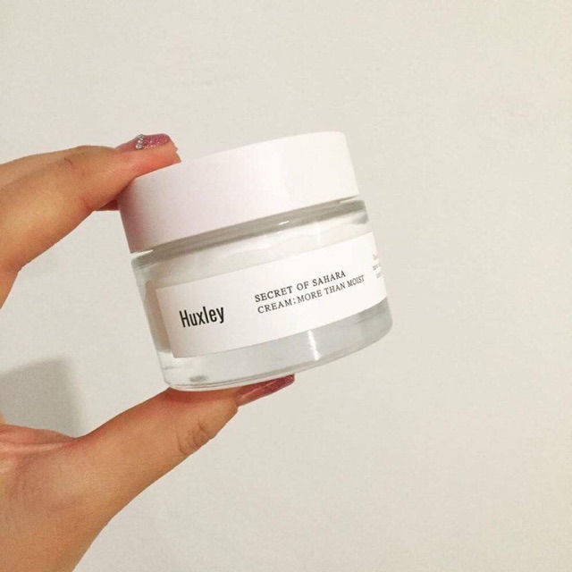 Kem dưỡng cấp ẩm sâu Huxley Cream More than Moist