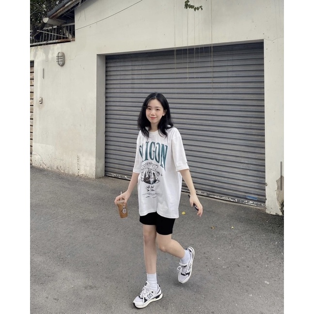 Set Đồ Bộ áo SAIIGON+quần Legging [FREESHIP] Đồ Bộ Unisex form rộng Nữ cá tính Ulzzang