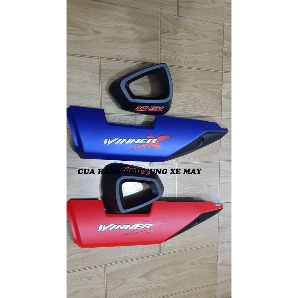 Bộ che pô WINNER X V2 V3 sơn màu cao cấp ( che pô + đít pô )