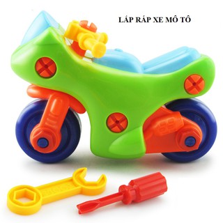 BỘ LẮP RÁP XE VÀ MÁY BAY ĐỒ CHƠI CHO BÉ