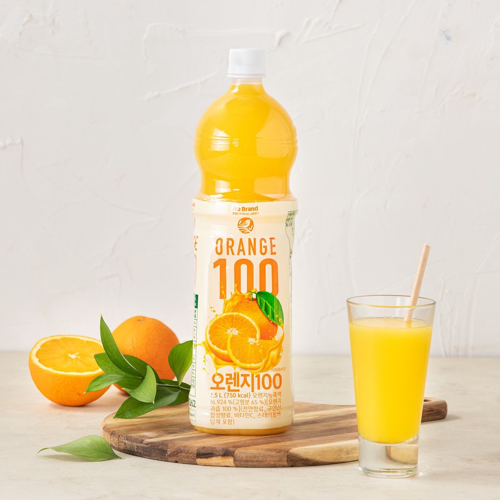 Nước Ép Cam Nguyên Chất No Brand 1.5L - Emart VN