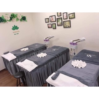 khăn trải giường spa
