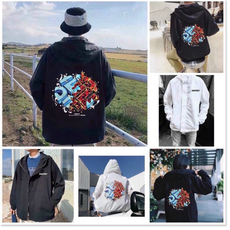 Áo Khoác Dù Chống Nắng Unisex Form Rộng DELLI Jacket Ulzzang [BÙM]