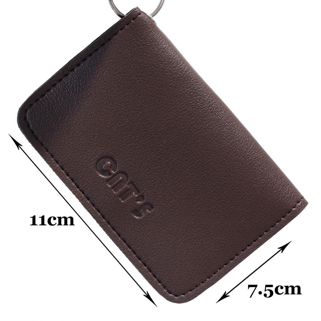 FREESHIP 50K_[HCM] Móc khóa dạng ví mini da nữ cầm tay size 11cm chất da mềm mại V653