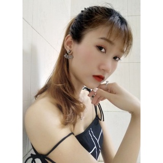 Bông tai Jadior Đồng đen