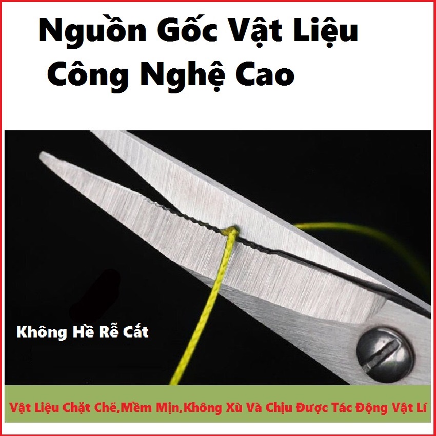 Dù Câu Cá Cao Cấp X4 100M [Giá Dùng Thử 10 Khách Đầu] Chất Liệu Mềm Mịn,Không Xù,Dây Câu Cá -Sanami Fishing DCR5