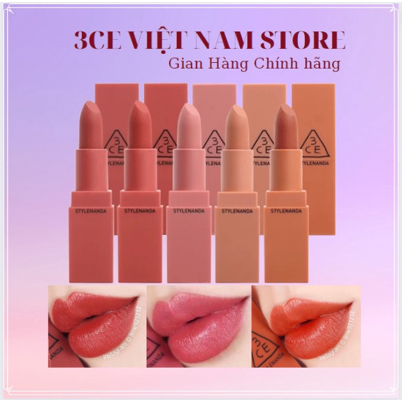 Son Thỏi 3CE Lip Color Matte
