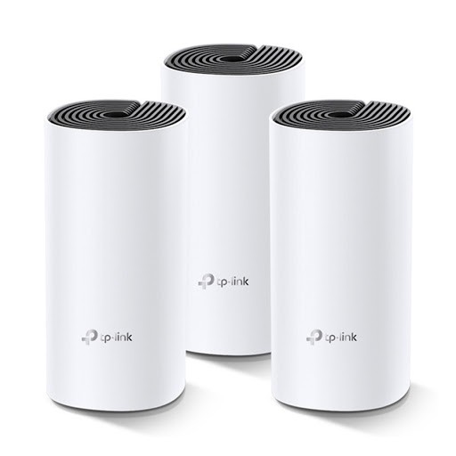 Bộ Phát Wifi Mesh Băng Tần Kép TPLink Deco E4 AC1200 MUMIMO 3pack Hàng Chính Hãng