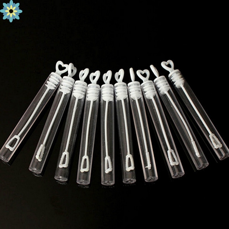 Set 12 Ống Bong Bóng Xà Phòng Trang Trí Tiệc Cưới/Sinh Nhật/Giáng Sinh YD