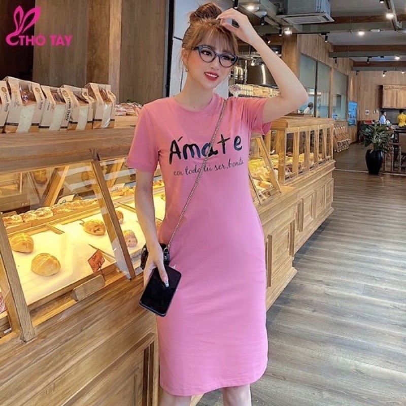 Đầm form suông nhà Thỏ Tây/ đầm form suông/ đầm xinh