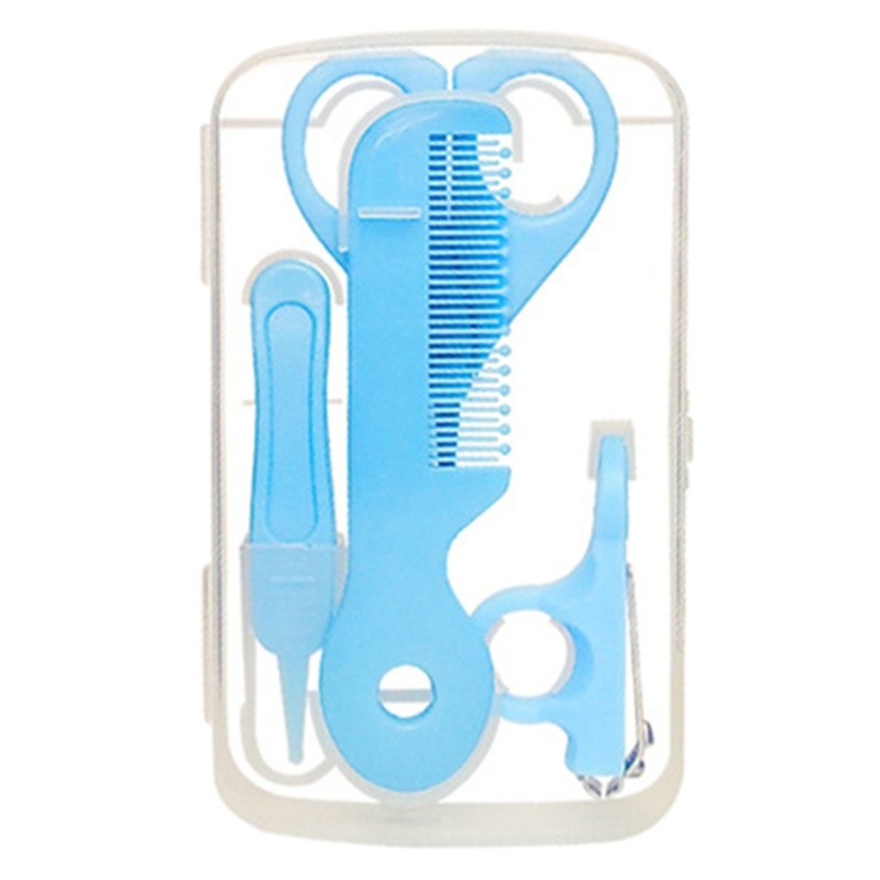 Bộ Dụng Cụ Chăm Sóc Móng Tay 5 Trong 1 Gồm Kéo Và Nhíp Tiện Dụng Cho Bé