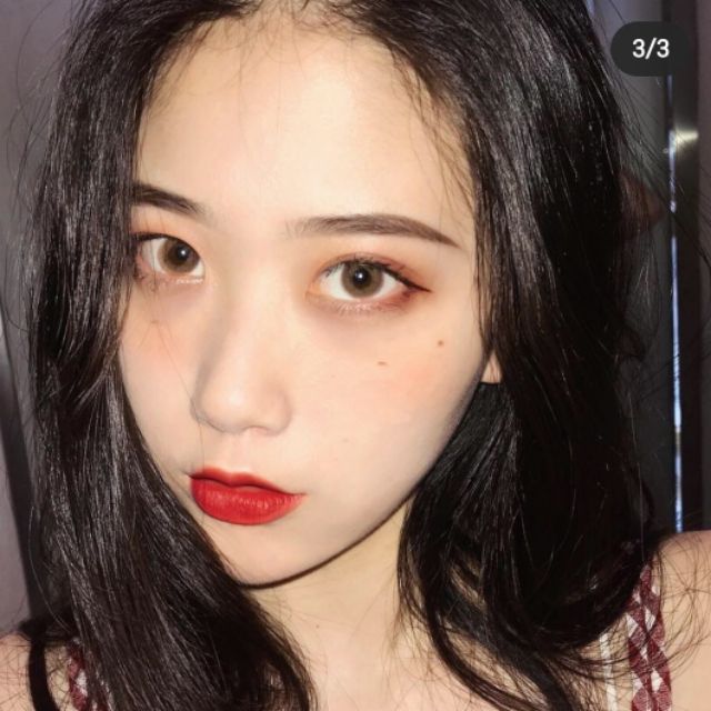 Lens nâu vàng / brown vàng , contact lens brown