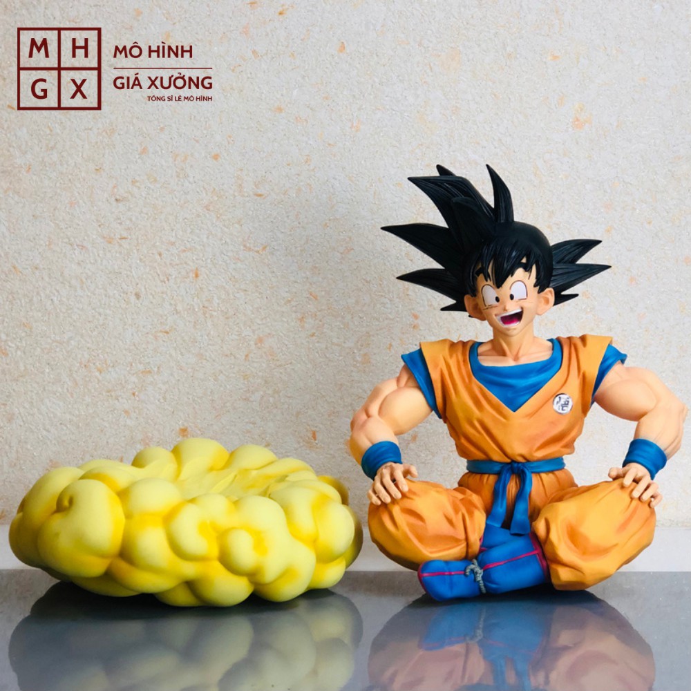 Mô Hình Son Goku Dragon Ball  - Cao 39cm Cưỡi Mây Cân Đẩu Vân Trong 7 Viên Ngọc Rồng - Figure Dragonball