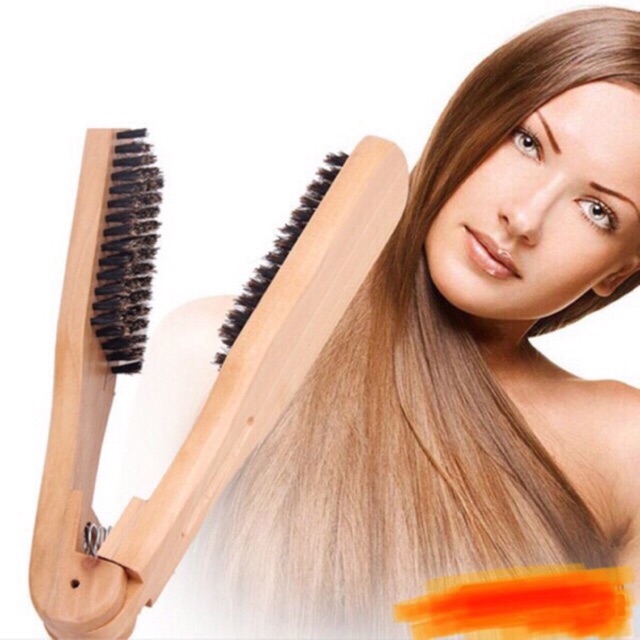 Lược gổ duổi tóc