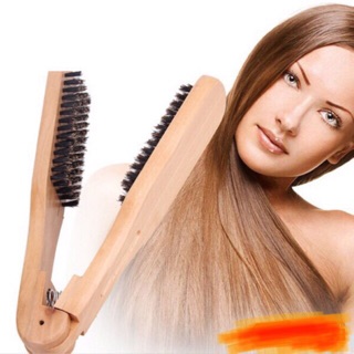 Lược gổ duổi tóc