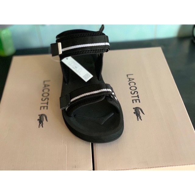 Sandal LACOSTE xuất chuẩn xịn full box