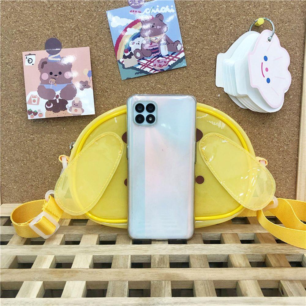 Ba Lô Đeo Vai Đính Búp Bê Pom Pom Purin Thời Trang Cho Nữ