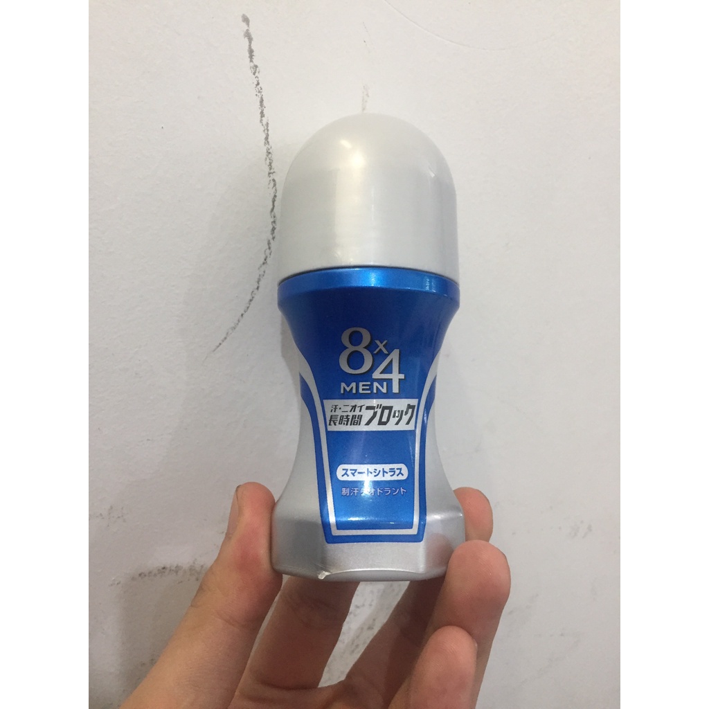 Lăn khử mùi 8x4 MEN - Smart Citrus 60ml