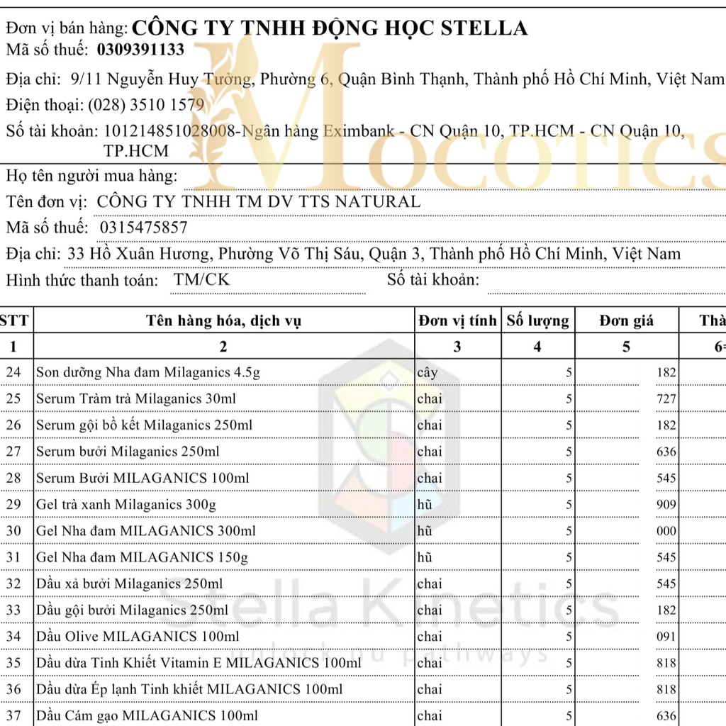 Dầu Olive được chiết xuất từ 100% quả Olive thương hiệu Milaganics