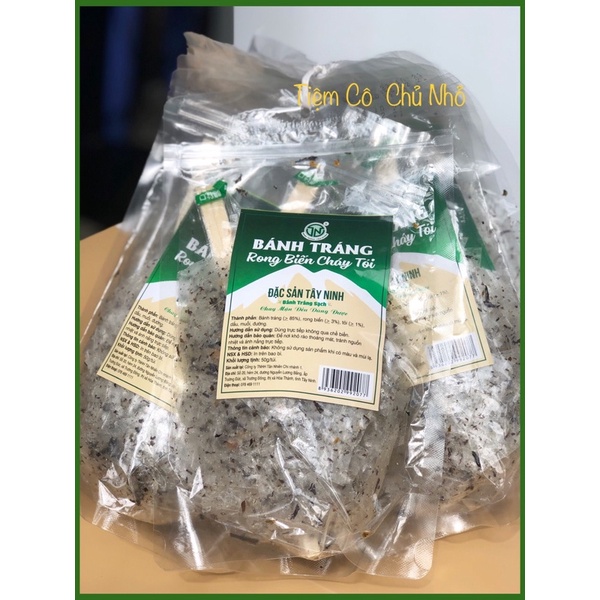 Bánh tráng trộn rong biển cháy tỏi-hiệu Tân Nhiên-60g -đặc sản Tây Ninh