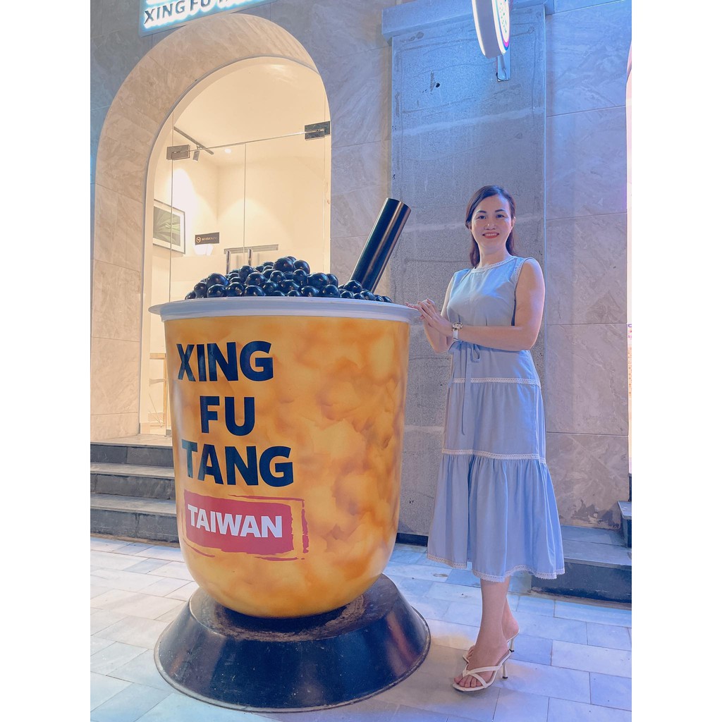 A91 ˗ ĐẦM MAXI VIỀN CHỈ COTTON LINEN BỘT PREMIUM | BigBuy360 - bigbuy360.vn