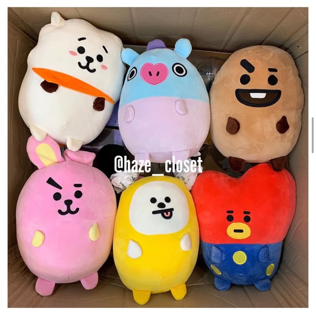 Gấu bông trứng | Egg cushion BT21 Official