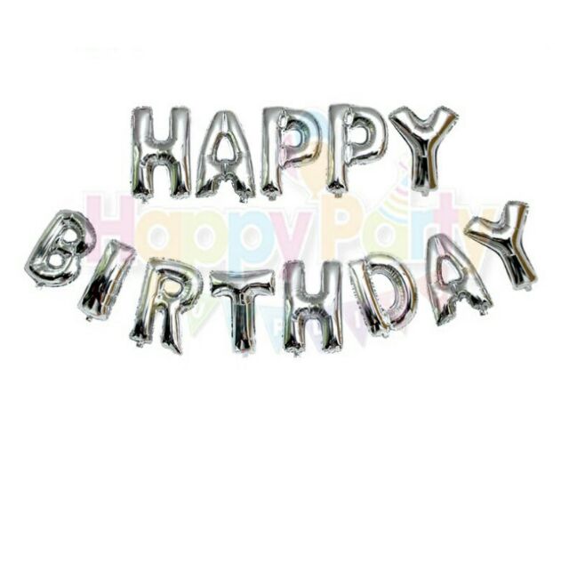 bộ chữ happy birthday mập