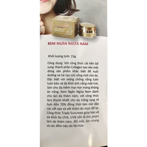KEM NGĂN NGỪA NÁM PHƯƠNG NGHĨA 15GR
