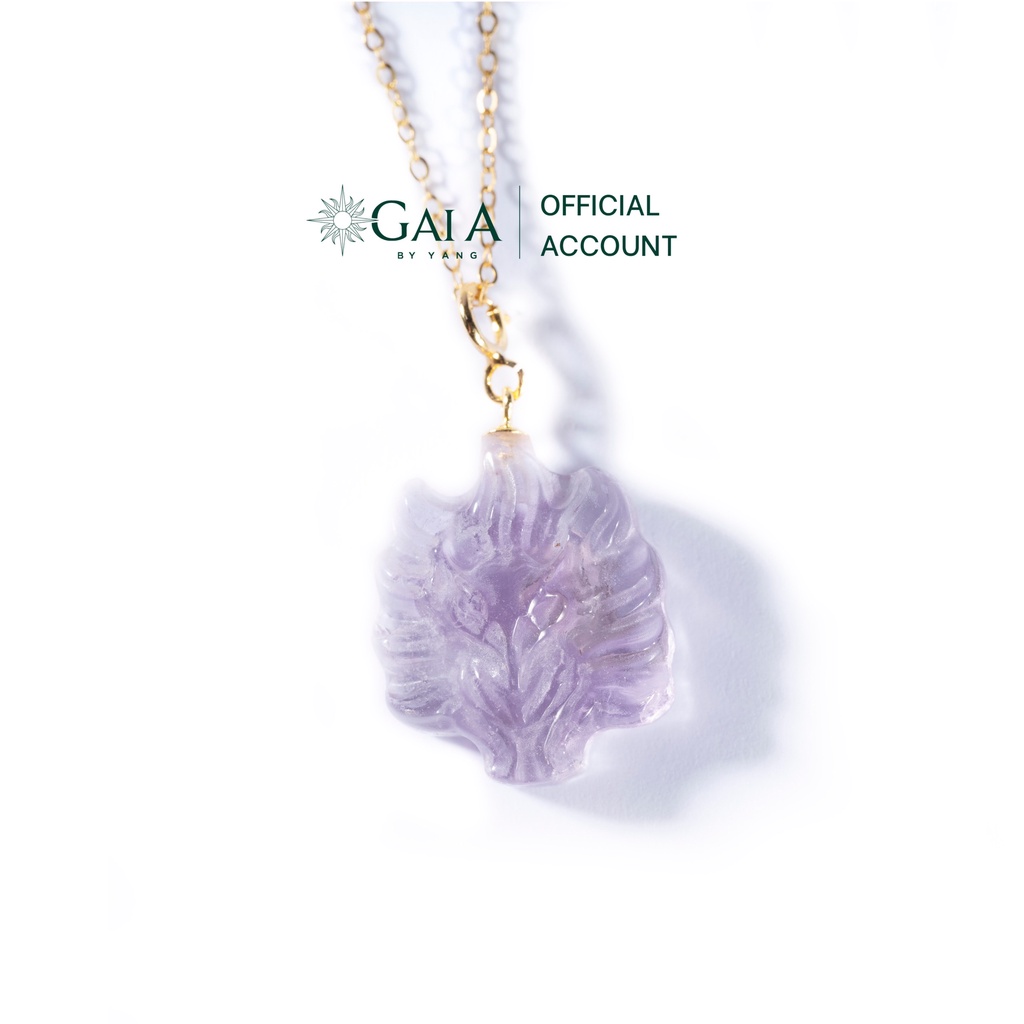 Charm đá thiên nhiên cửu vĩ hồ  - GaiA by Yang