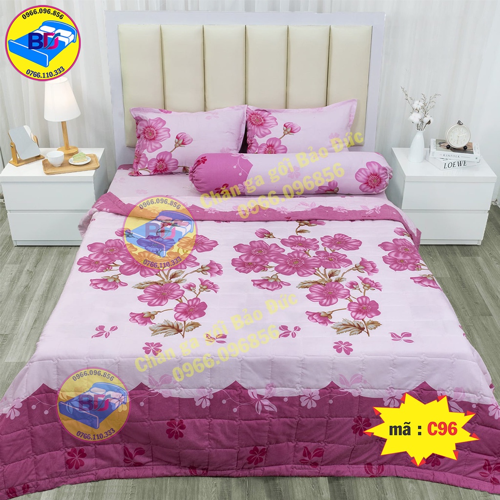 [XẢ RẺ VÔ ĐỊCH]Ga giường cotton poly, bo chun miễn phí 1m2/1m4/1m6/1m8