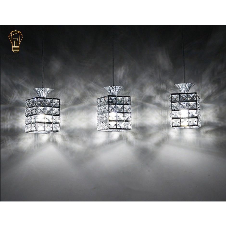 Đèn Thả Trang Trí Pha Lê Cao Cấp Energy Green Lighting SJ-049 Decor Vintage - Phong Cách Bắc Âu