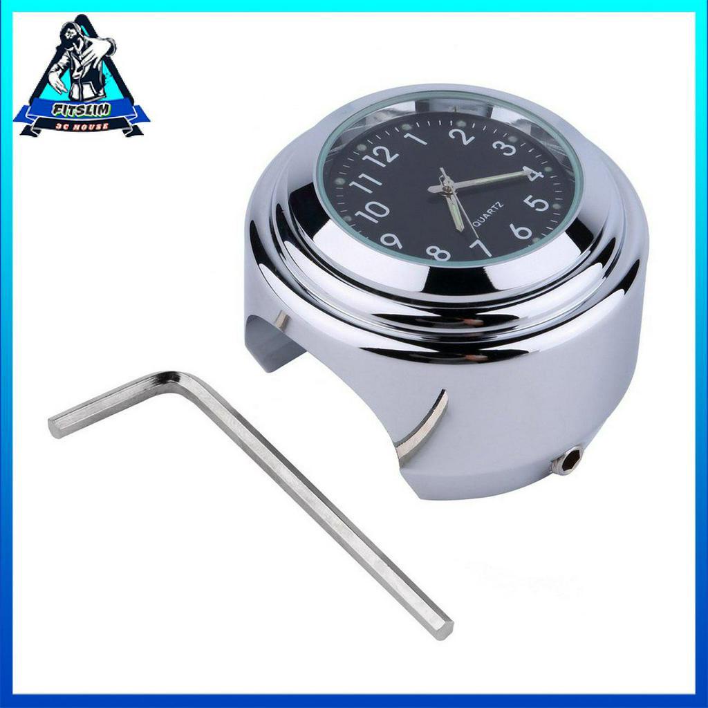 Xe máy không thấm nước Tay lái xe máy Gắn đồng hồ mặt tròn Phụ kiện