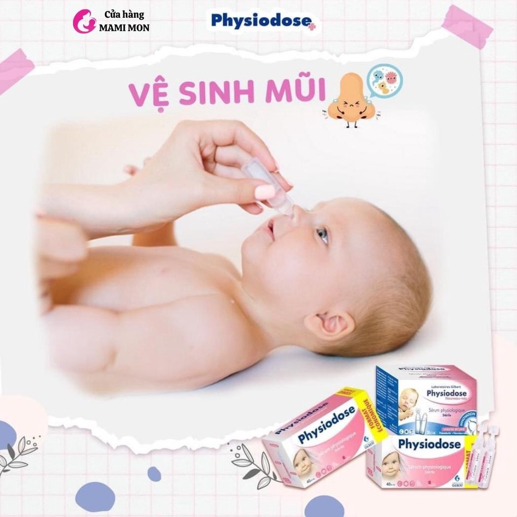 Physiodose Nước Muối Sinh Lý Pháp Shop Mami Mon