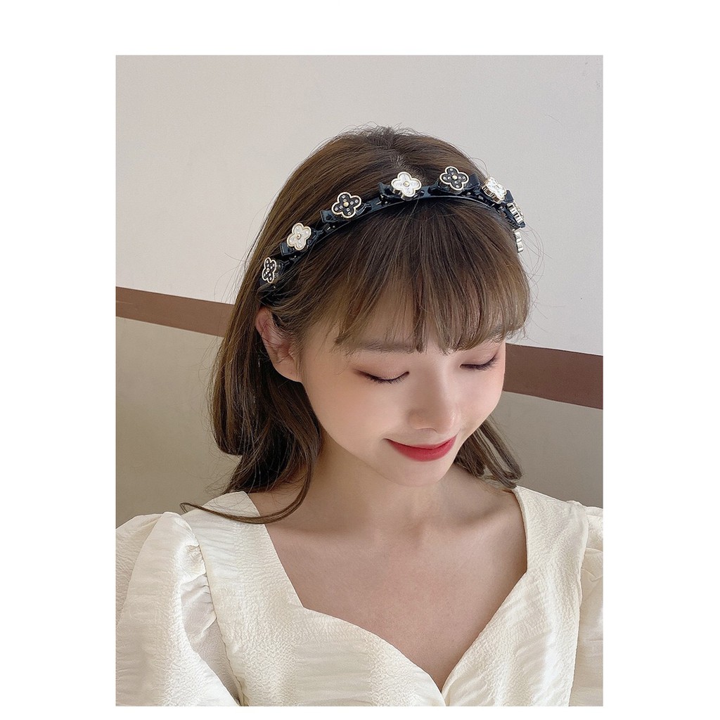 Cài Tóc Tiktok Đính Đá Bờm Cài Tóc Có Kẹp Tạo Độ Phồng Kẹp Tóc Hàn Quốc Siêu Xinh Mainia Shop