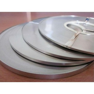 Cuộn 1kg kẽm mạ niken dùng hàn cell pin rộng 80.15 loại bóng không gỉ.