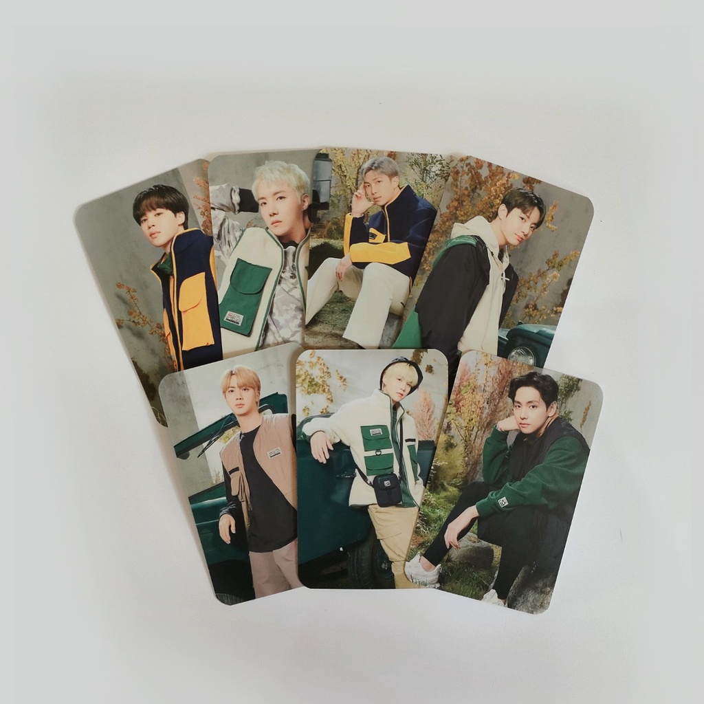 Bộ 7 card BTS ver EXPLORE NOW thích hợp để tặng, làm event, ...