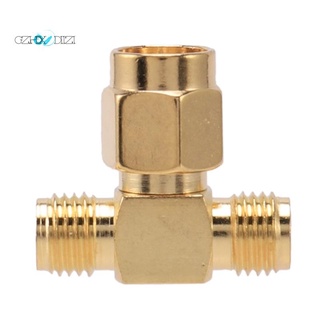 Đầu chia 3 cổng sma đực sang sma cái mới