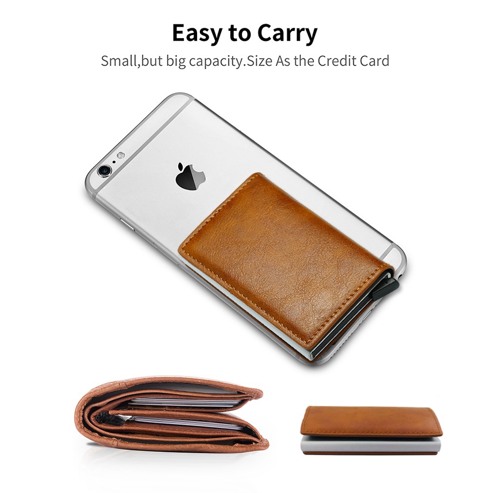 Ví đựng Thẻ THÔNG MINH Chống RFID Hộp đựng Thẻ Ngân Hàng Atm Card Visit | BigBuy360 - bigbuy360.vn