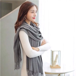 Khăn cashmere chất siêu đẹp dầy dặn