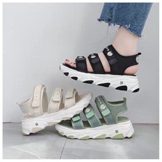 Sandal Quai Ngang - Sandal Hoa Cúc Cá Tính