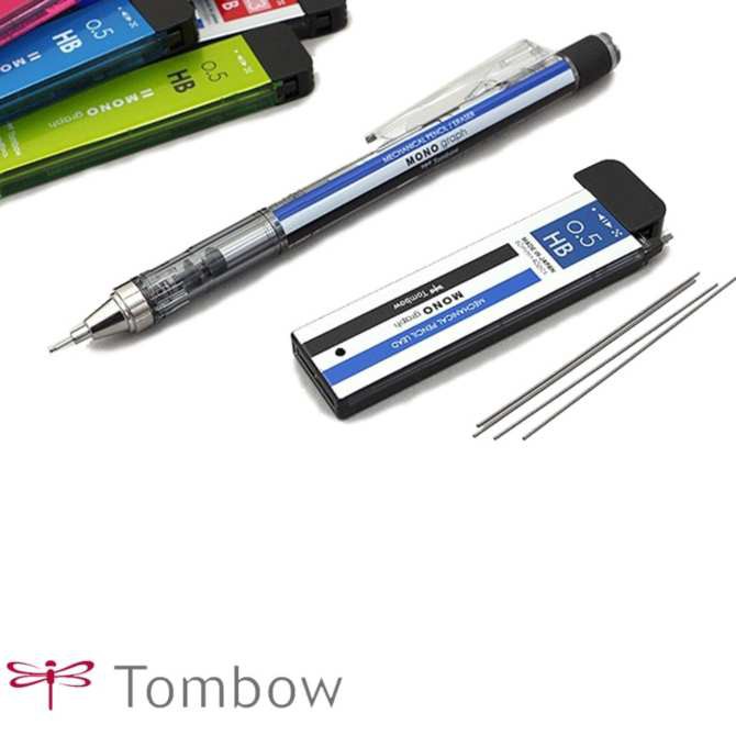 Bút chì kim lắc Tombow Mono Graph 0.5mm - Made in Japan