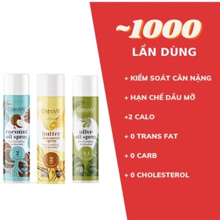 Dầu xịt ăn kiêng ostrovit 0 calo