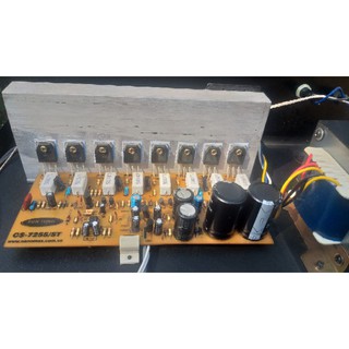Amply Cali.Star  ST-7255A chạy 8 sò