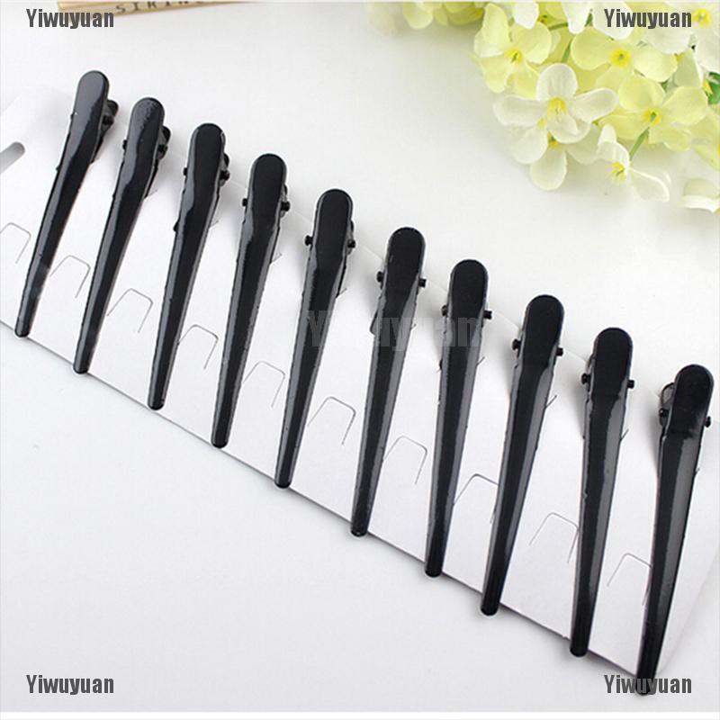 Bộ 10 Kẹp Tóc Cá Sấu Kim Loại Độc Đáo
