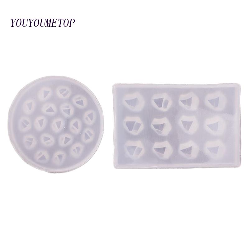 Khuôn Silicone Tạo Hình Làm Bánh Hình Đá Quý