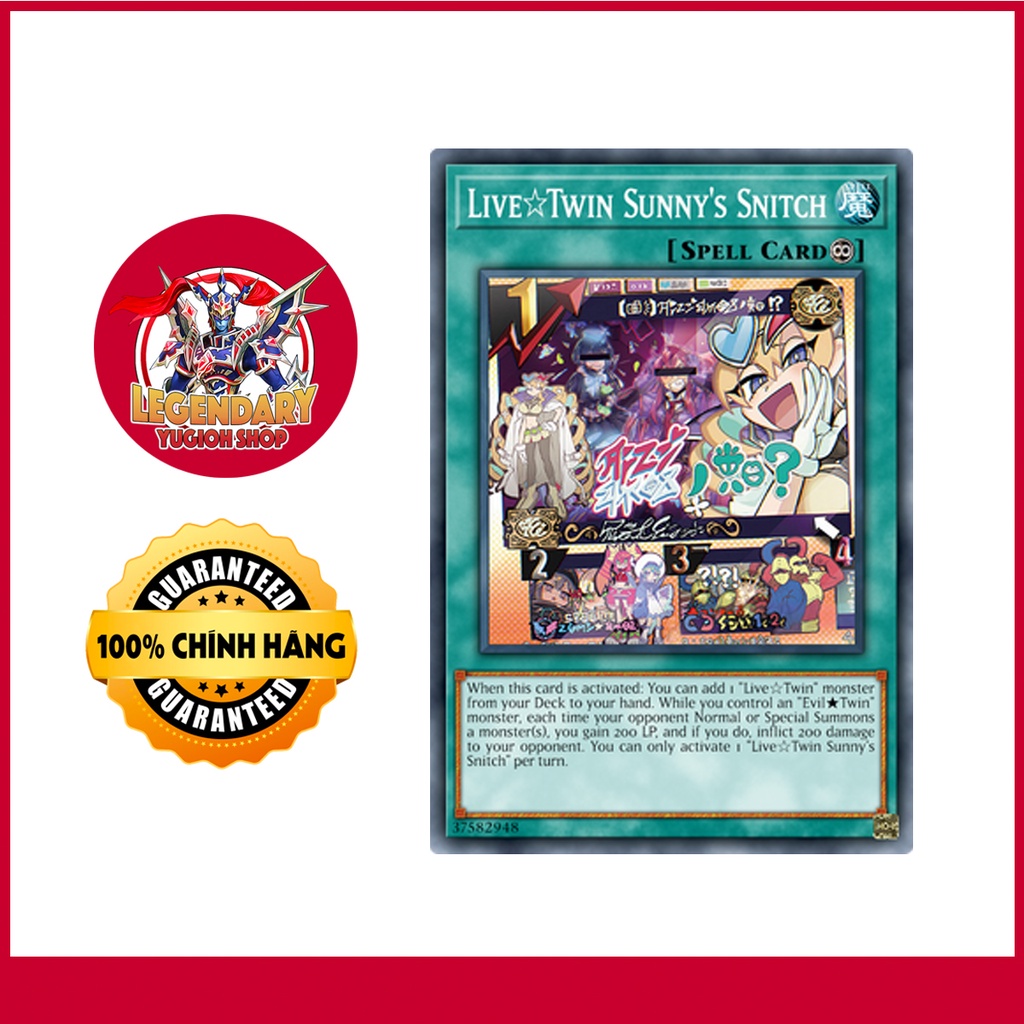 [EN][Thẻ Bài Yugioh Chính Hãng] Live Twin Sunny's Snitch