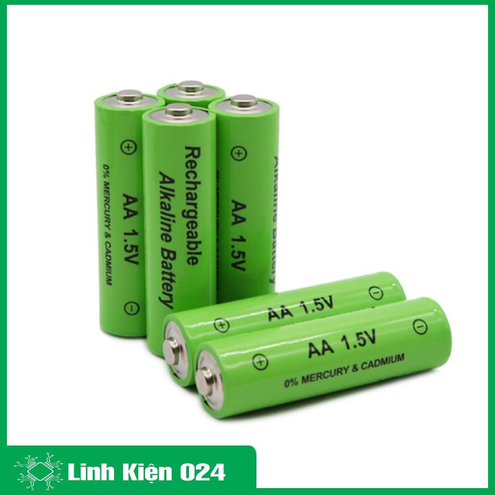 Pin sạc AA 1.5V lithium dung lượng 3000ma