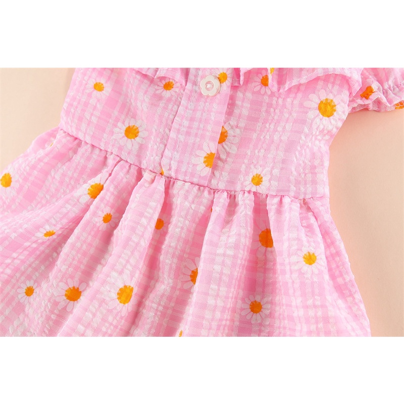 Đầm Hoa Mùa Hè Cho Thú Cưng shih tzu Fadou Corgi Teddy Pomeranian