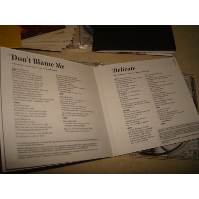 Đĩa cd album taylor swift Của Nhóm Nhạc pop mm aaa